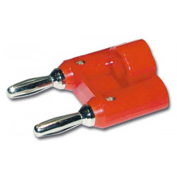 BANA150/RO- Connecteur pour bornier ampli Rouge
