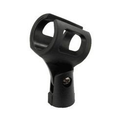 Pince micro diamètre 32-42 mm en plastique noir.