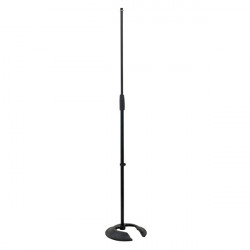 Microphone pole with counterweight