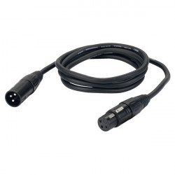 Câble microphone FL01 - bal. XLR/M 3 p. > XLR/F 3 p.