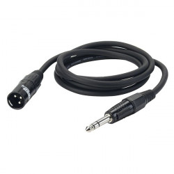 Câble pour instruments FL04 - bal. XLR/M 3 p. > JACK Stéréo