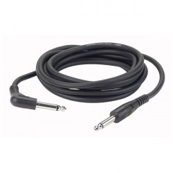 Câble pour instruments FL10 - unbal. JACK Mono > JACK Mono 90° Black