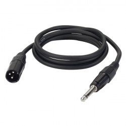 Câble pour instruments FL13 - unbal. XLR/M 3 p. > JACK Mono