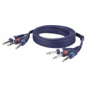 Câble LINE JACK FL21 - 3 Mono JACK > 3 Mono JACK