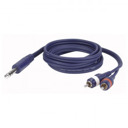 Câble LINE FL35 - Stereo JACK > 2 RCA Mâle L/R