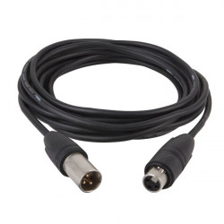 Câble de microphone FL73 - IP65 XLR/M 3p. > XLR/F 3p. Neutrik