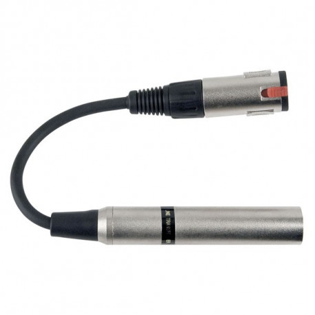 Adaptateur FLA04 - JACK F. (50 kilo-Ohm) > XLR M. (600 Ohm)