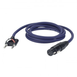Câble haut parleur FS07 - XLR/F 3 p. > Pomona, 2 x 1,5mm2
