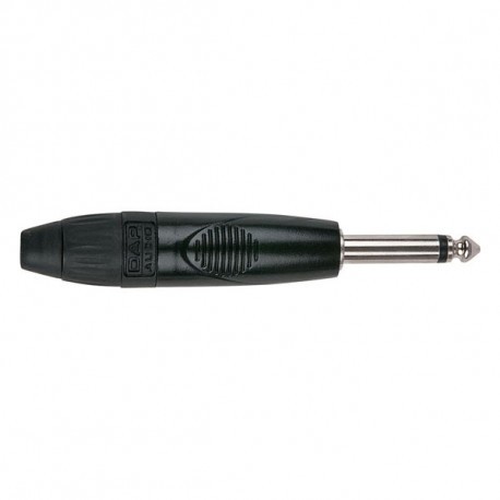 6.3mm Jack X-type Mono with black endcap