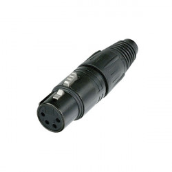 XLR 4p. Connector Female NEUTRIK