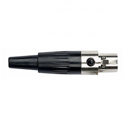 N-CON Mini XLR 4p. Plug Female