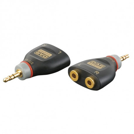 Adaptateur XGA16 - Mini Jack/M stereo > 2 x Mini Jack/F