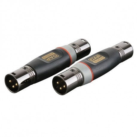 Adaptateur XGA25 - XLR/M 3p. > XLR/M 3p.