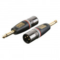 Adaptateur XGA27 - XLR/M 3p. > JACK/M mono