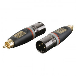 Adaptateur XGA32 - XLR/M 3p. > RCA/M