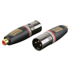 Adaptateur XGA34 - XLR/M 3p. > RCA/F