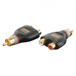 Adaptateur XGA38 - 2 x RCA/F > RCA/M