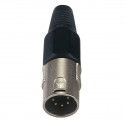 XLR 5p. Connector Male