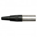 N-CON Mini XLR 4p. Plug Male