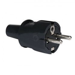 PVC Schuko Connector Male