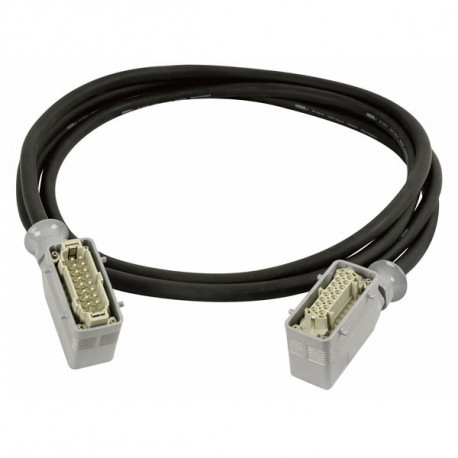 Power Multicable 16 Pole male-female