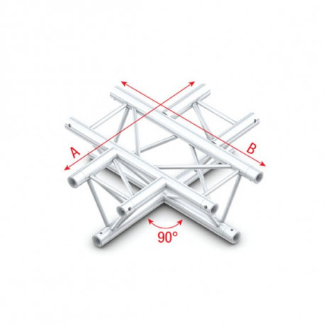 90° 4-way horizontal