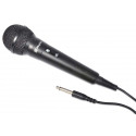 Microphone 600 OhmsJack 6-35Noir