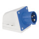 CEE 16A 240V 3p Wallmount Male