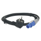 Powercable Pro Power connector to Schuko