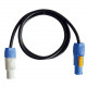 CPCLINK-1 - Cordon NAC3FCA / NAC3FCB 3G1.5mm² - 1m