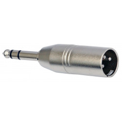 Adapter XLR male/ST.JACK