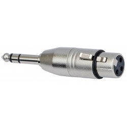 Adapter XLR female/ST.JACK