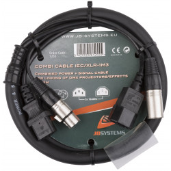 COMBI CABLE IEC/XLR-1M3 Beglec