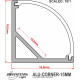 ALU-CORNER-15MM (2M) BeglecJB SYSTEMS