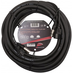 AUDIO COMBI CABLE IEC/XLR-10M Beglec