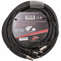 AUDIO COMBI CABLE SCHUKO/XLR-20M