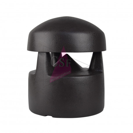 Enceinte borne d'extérieur pour amplificateur 100V ou 8 Ohms - IP66 - 30W - 6,5″ - brune